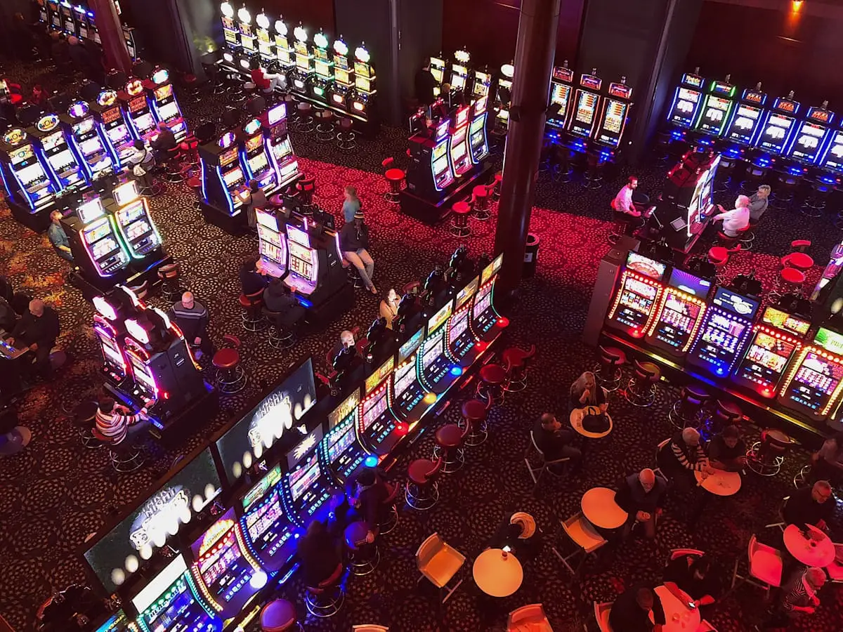 Casino Atmosphäre im Innenbereich